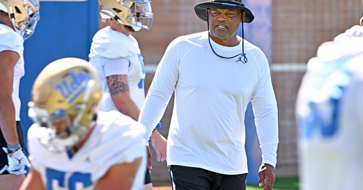If it seems like old times at UCLA, then Ken Norton Jr. will have succeeded in return