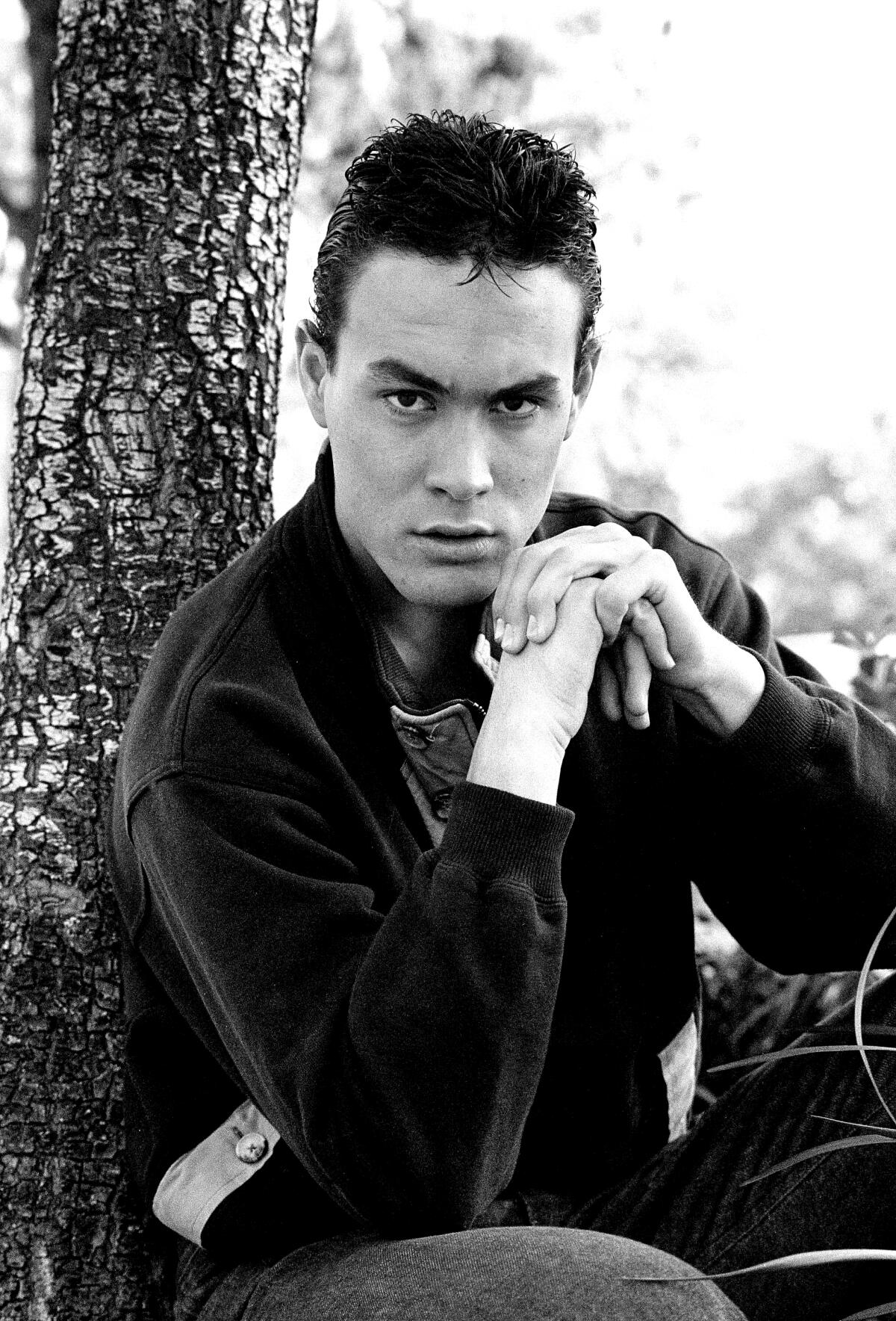 Image shows American actor Brandon Lee. Jan. 30, 1986. (AP Photo/Lacy Atkins)
