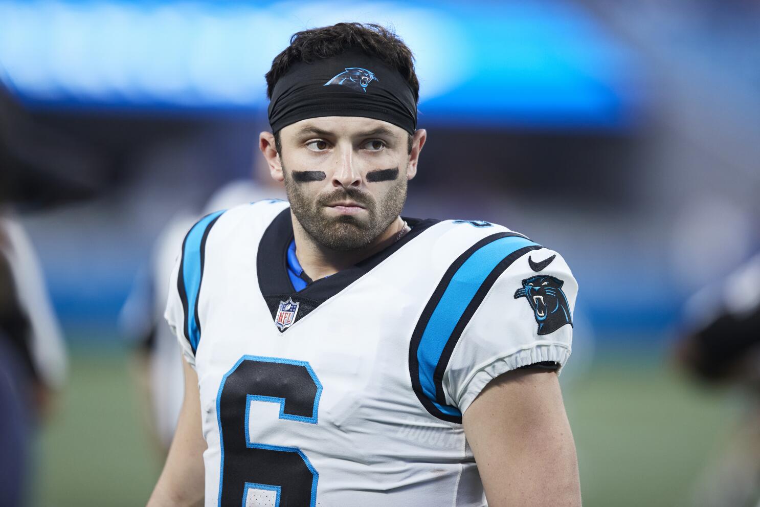 Where to buy Baker Mayfield Panthers uniforms: Shop around for the No. 6 Carolina  jersey online 