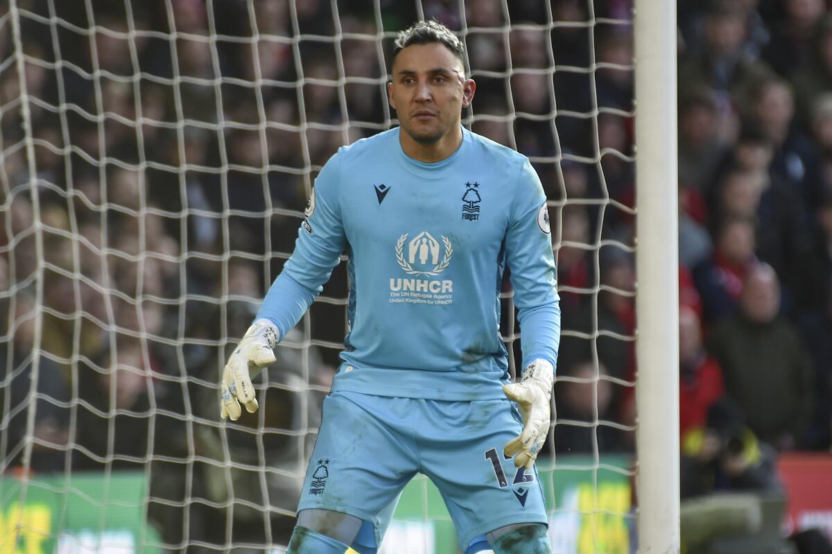 Keylor Navas stars on debut as Forest beats Leeds 1-0 in EPL - The