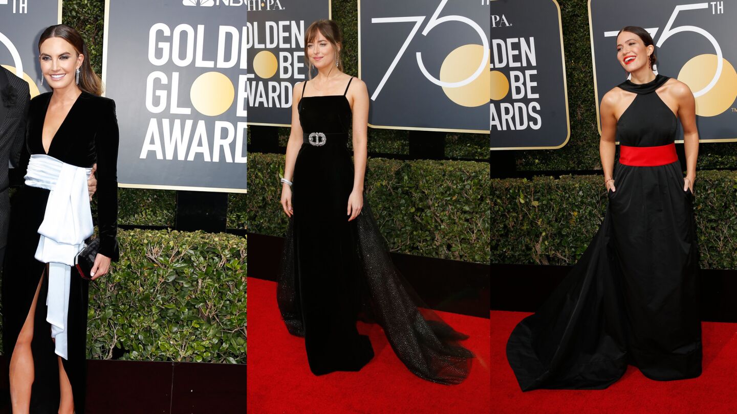 Golden Globes style trends: Belts / sashes