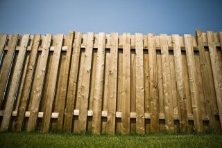 Before you start digging holes for fence posts, make sure you know your property boundaries. Don't assume that an existing fence in on the boundary line.