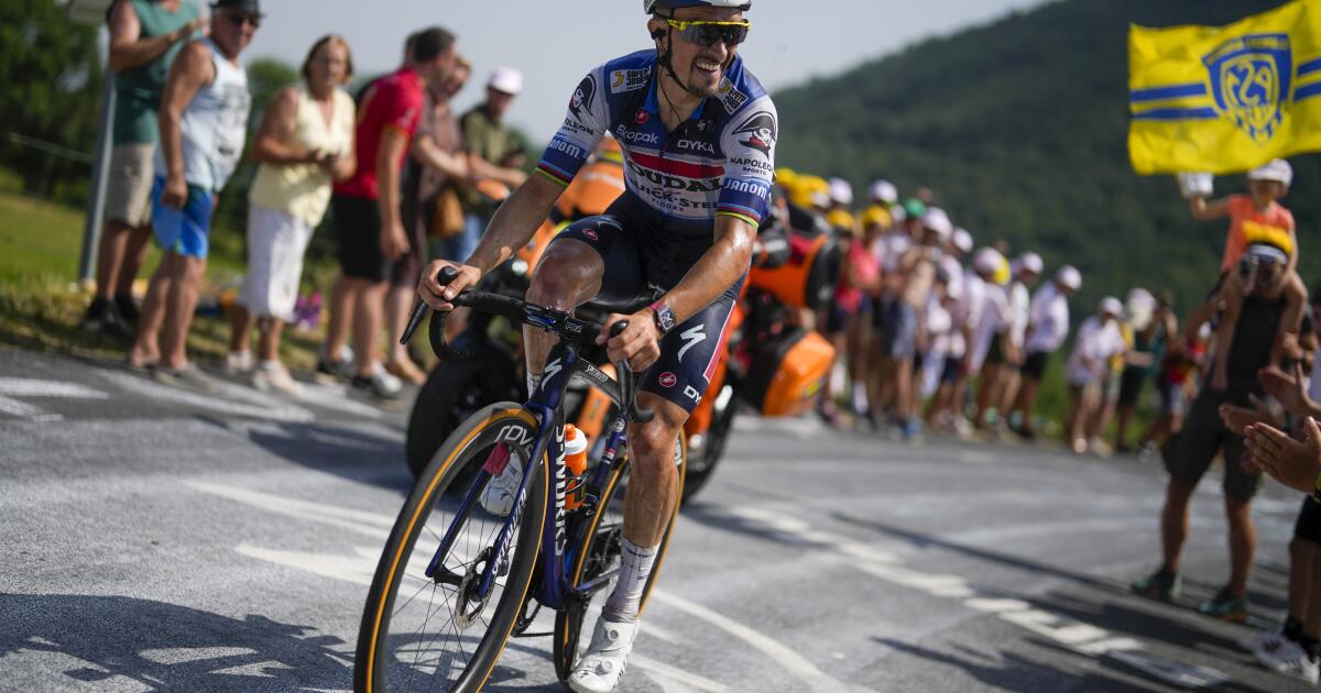 Alaphilippe, double champion du monde sur route, participera au Tour Down Under
