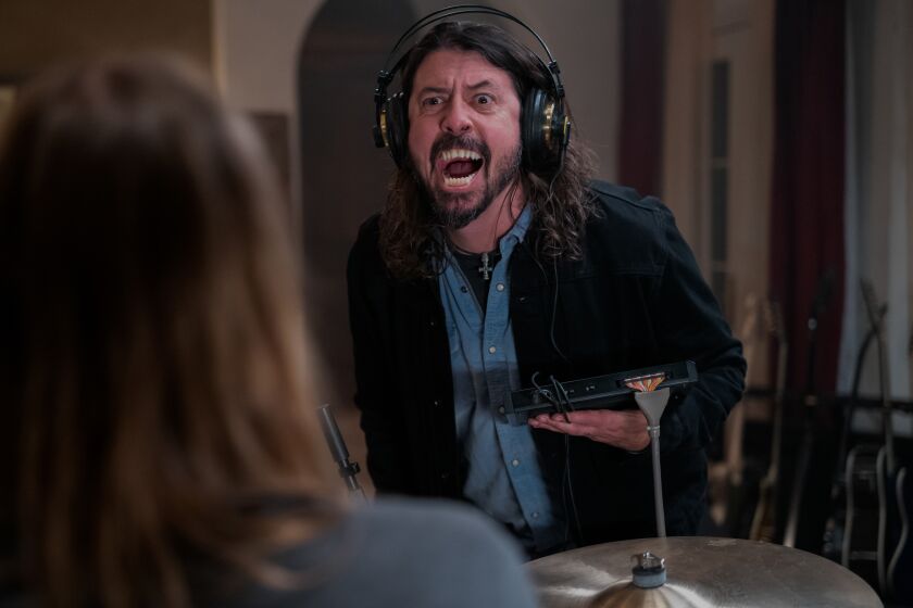 Dave Grohl of Foo Fighters stars as himself in “Studio 666”