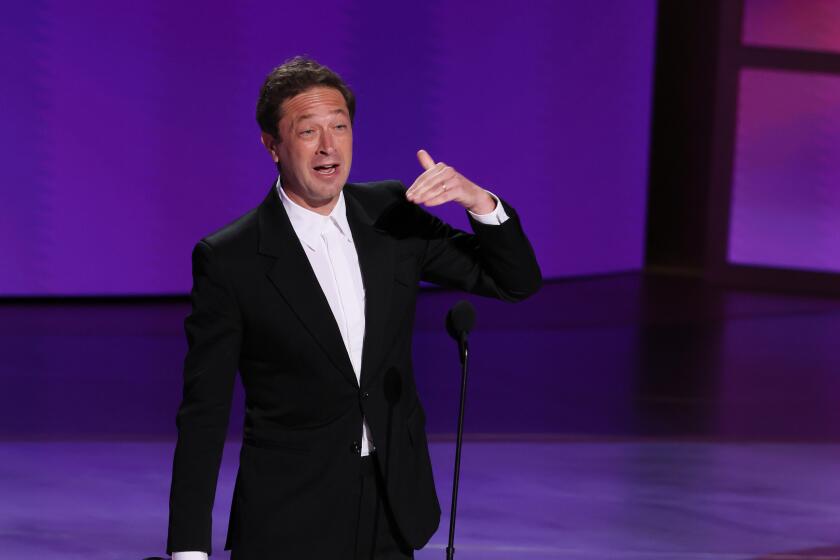 Evan Moss-Bachrach during 76th Primetime Emmy Awards at the Peacock Theater on Sunday, September 15, 2024.