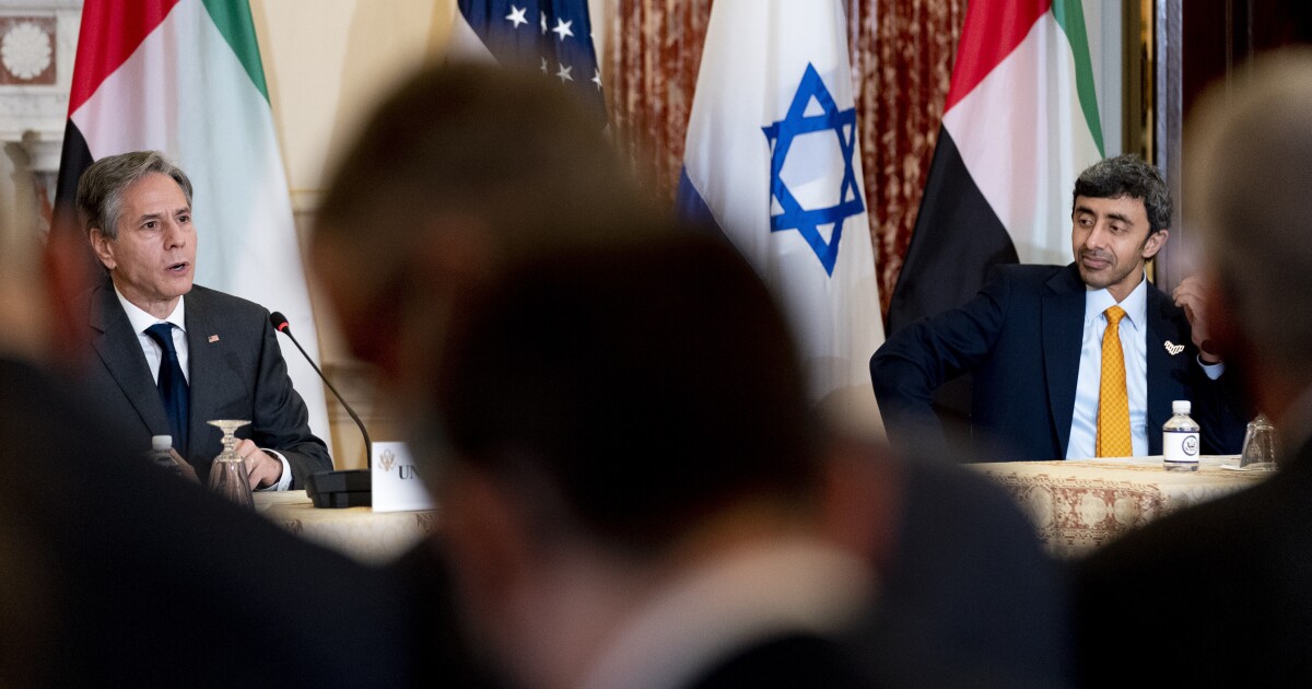 Biden administration hosts Israel and UAE in move to build on Abraham Accords Biden administration hosts Israel and UAE in move to build on Abraham Accords