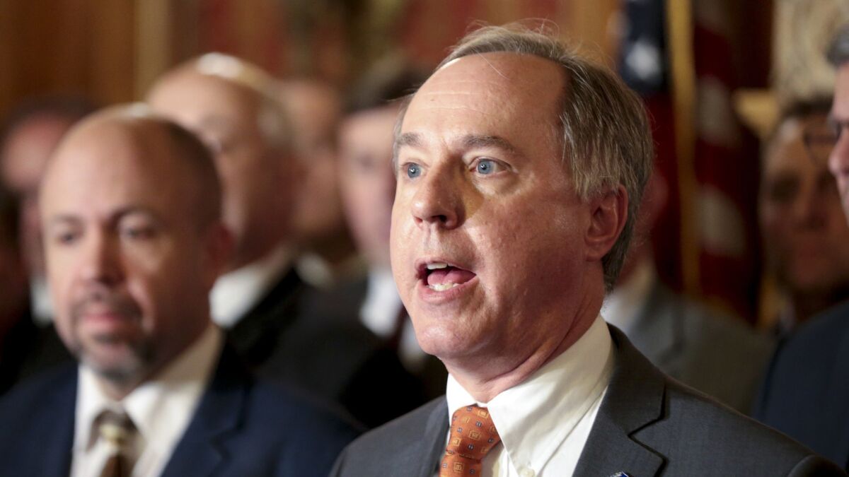 Republican Wisconsin Assembly Speaker Robin Vos said legislation to thwart the incoming Democratic governor was an overdue attempt to balance power among government branches.