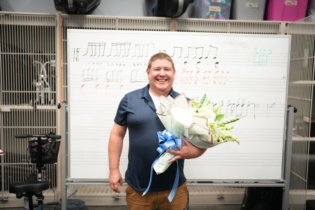 Carlsbad High music teacher Peter Manzi.