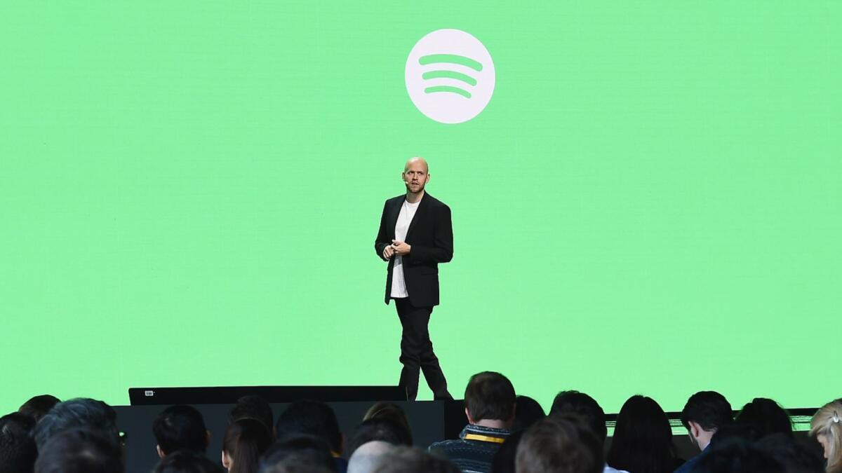 Chief Executive Daniel Ek said Spotify chose this route because “going public has not been about the pomp and circumstance of it all.”