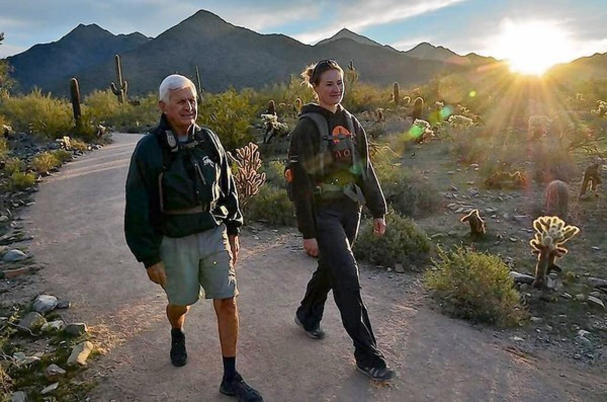 McDowell Sonoran Preserve, on the edge of Scottsdale, Ariz., makes a brilliant spot for an early-morning hike.