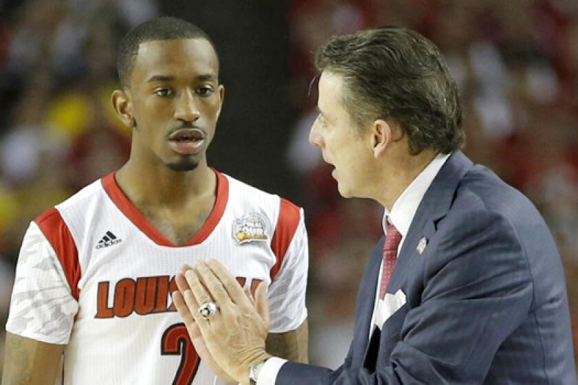 Louisville will count on Russ Smith's offensive production, good for 18.9 points per game, when they face Michigan in the NCAA tournament title game on Monday.