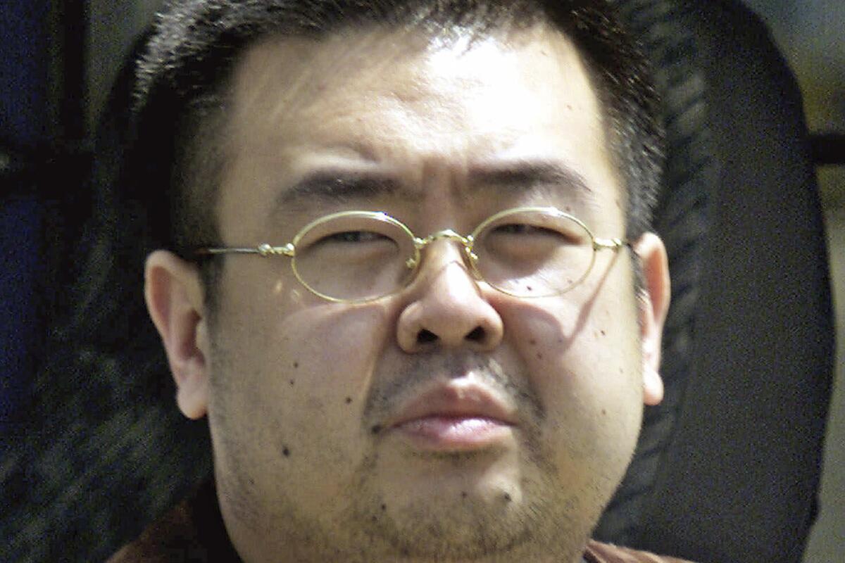 Kim Jong Nam, shown in May 2001, was the exiled half-brother of North Korean leader Kim Jong Un.