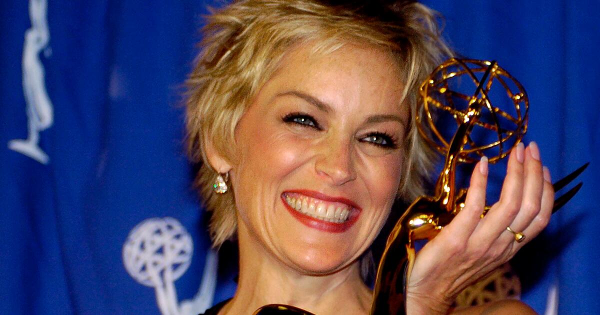 20 years ago at the Emmys: Sharon Stone and William Shatner join forces