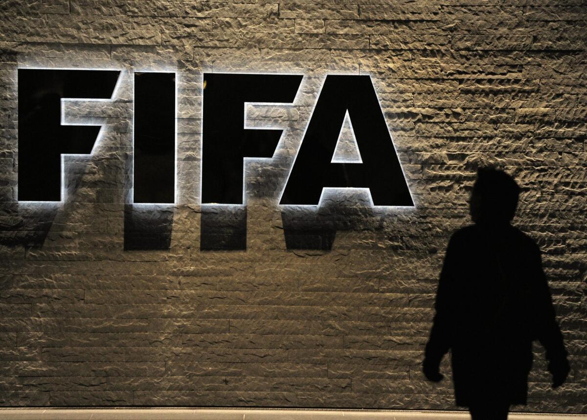 The headquarters of the International Football Association FIFA in Zurich, Switzerland.