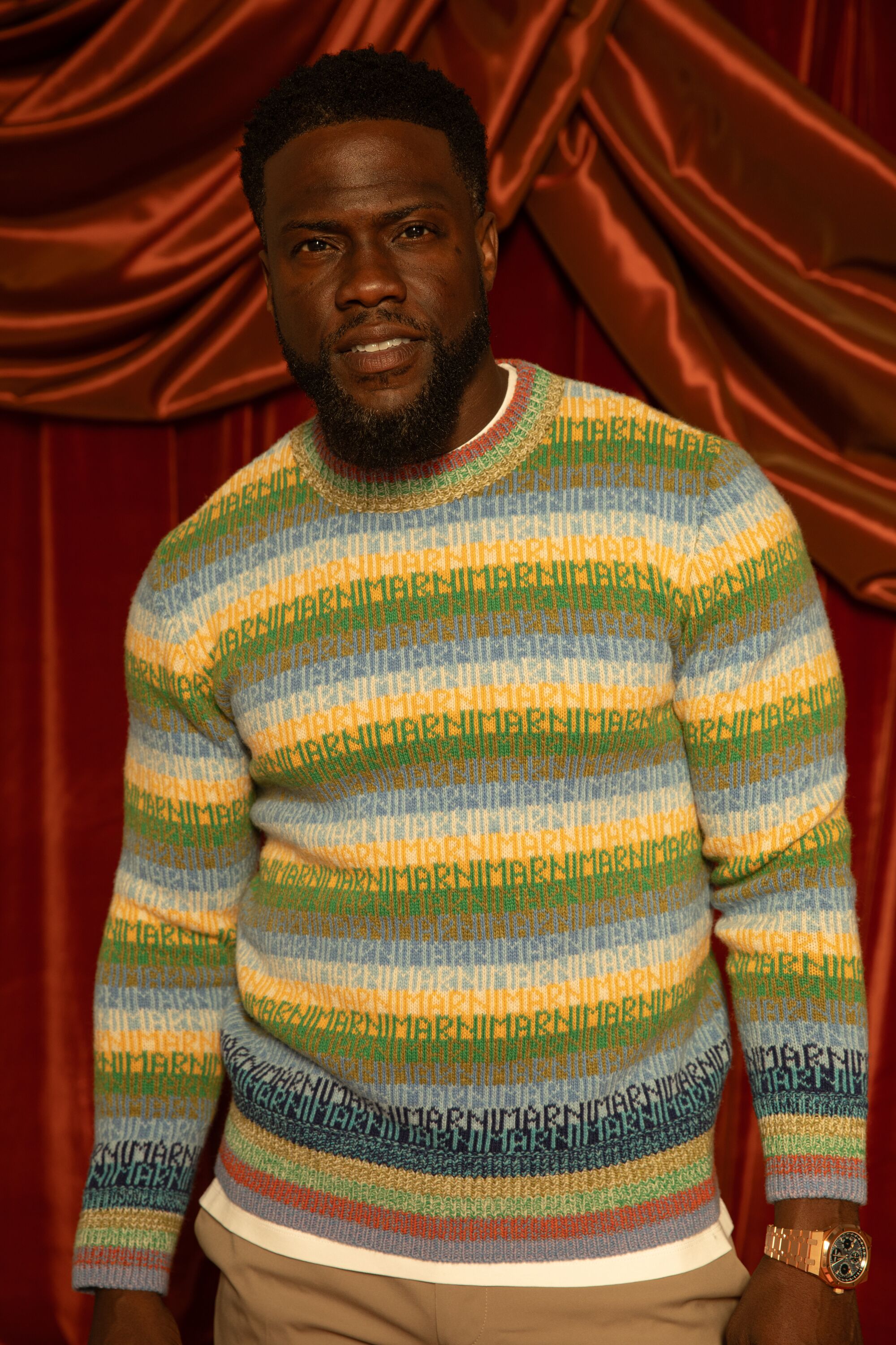 Kevin Hart photographed at Hartbeat Studios in Canoga Park, CA on June 29, 2023.