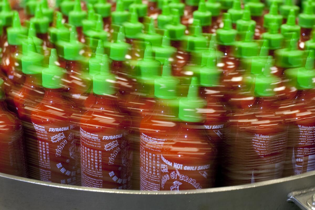 Subway is testing Sriracha sauce at some locations.