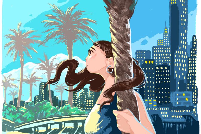 Rebecca Kirby’s illustration for Cole Kazdin’s L.A. Affairs column.