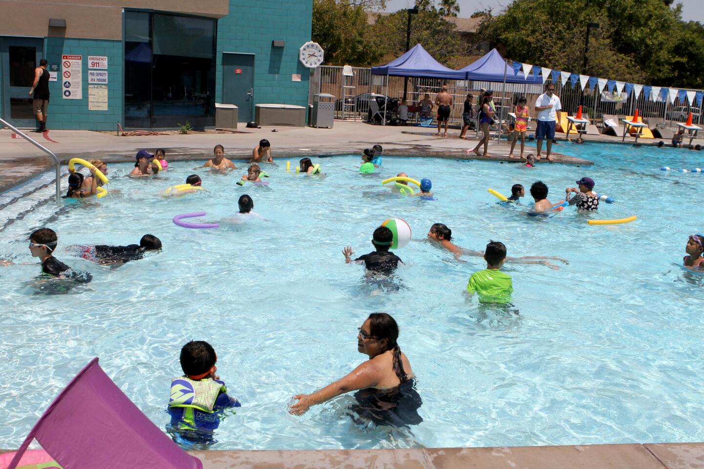 Photo Gallery: Crowds flock to Pacific Park pool to keep cool