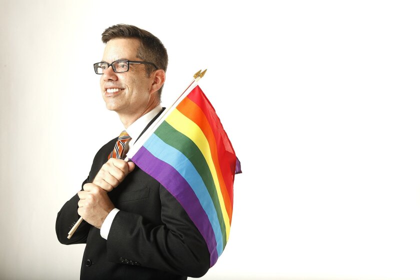 Stephen Whitburn, executive director of San Diego LGBT Pride