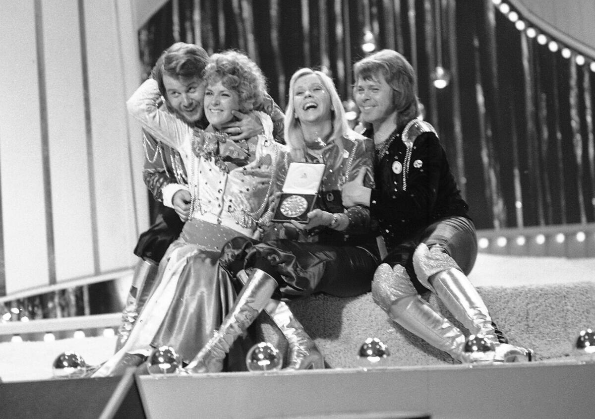 Se cumplen 50 años del éxito del cuarteto sueco ABBA en Eurovisión con ‘Waterloo’