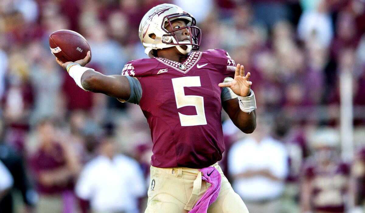 Although Florida State quarterback Jameis Winston has been a one-man media circuis this season, the second-ranked Seminoles will take center stage Saturday when they play No. 5 Notre Dame.