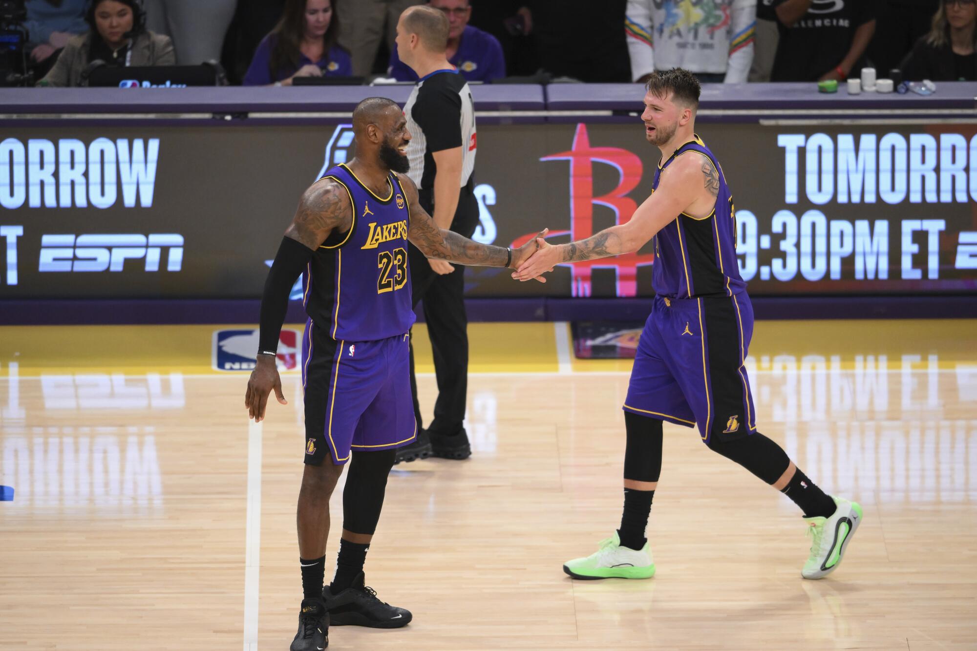 Luka Doncic and LeBron James can lead the Lakers to an NBA title - Los Angeles Times
