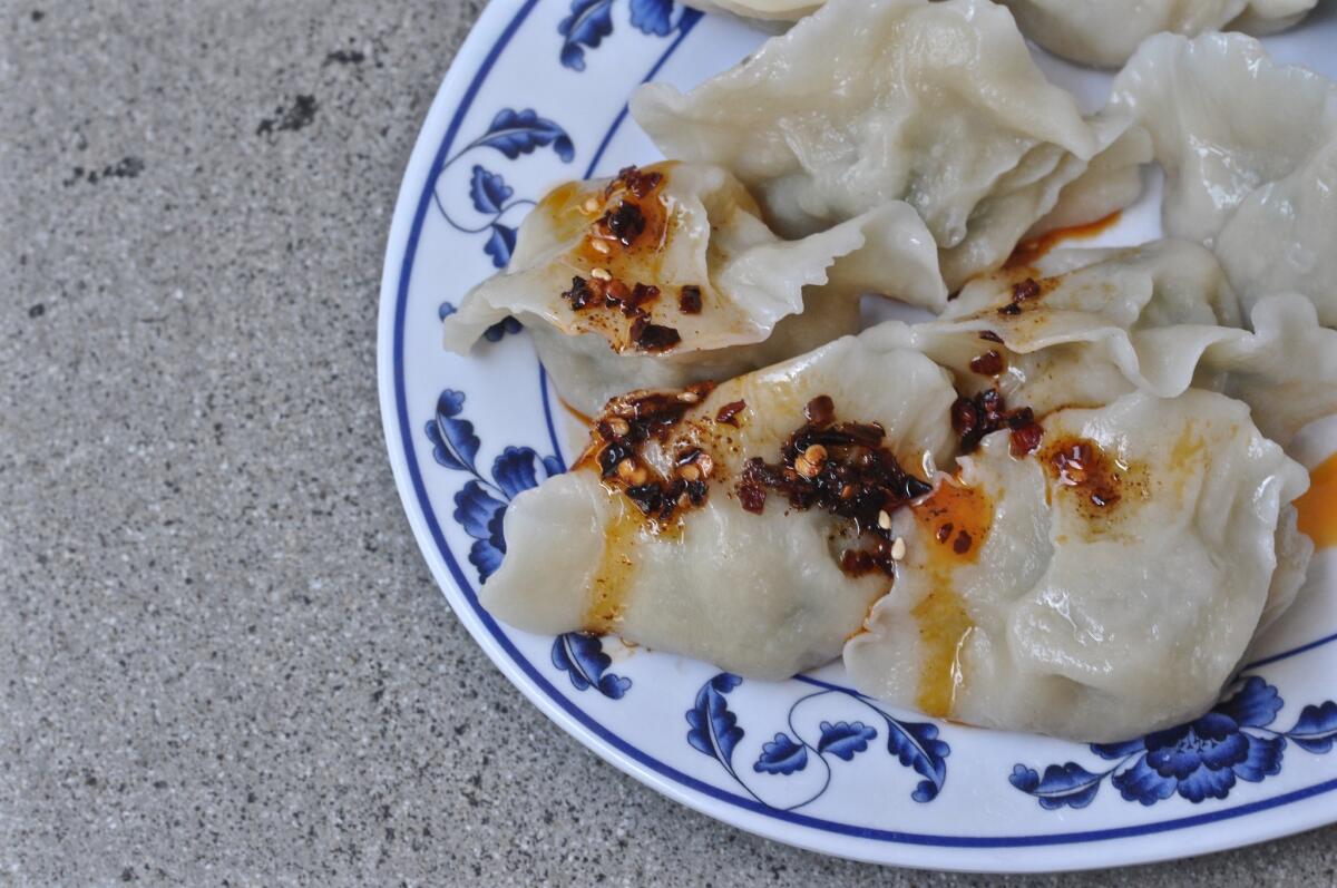 House of Bao, a new restaurant next to the Wal-Mart in Chinatown, offers dumplings on its menu.
