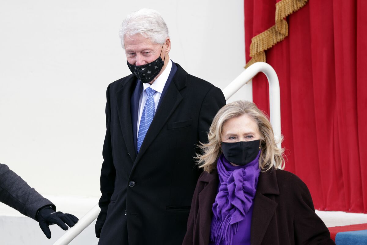 Bill and Hillary Clinton