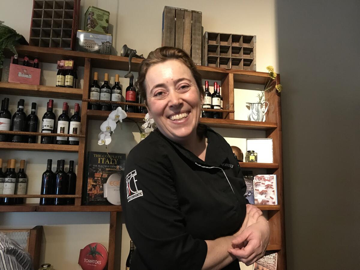 Ciccia chef Francesca Penoncelli puts her heart into every dish. We missed her cooking.