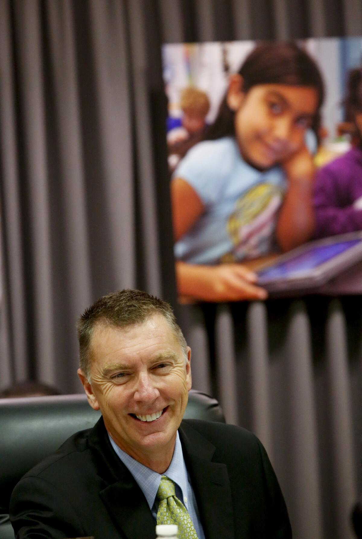 L.A. schools Supt. John Deasy has proposed extending the rollout of a program to provide iPads to every student in the nation's second-largest school system.