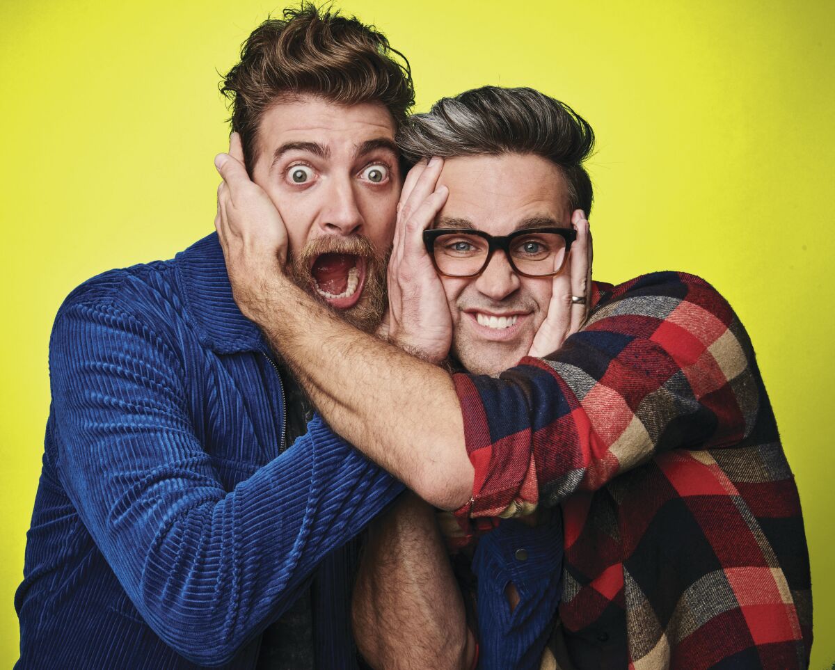 A photo of Rhett & Link