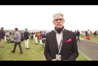 Motorcycle judging at Concours d'Elegance