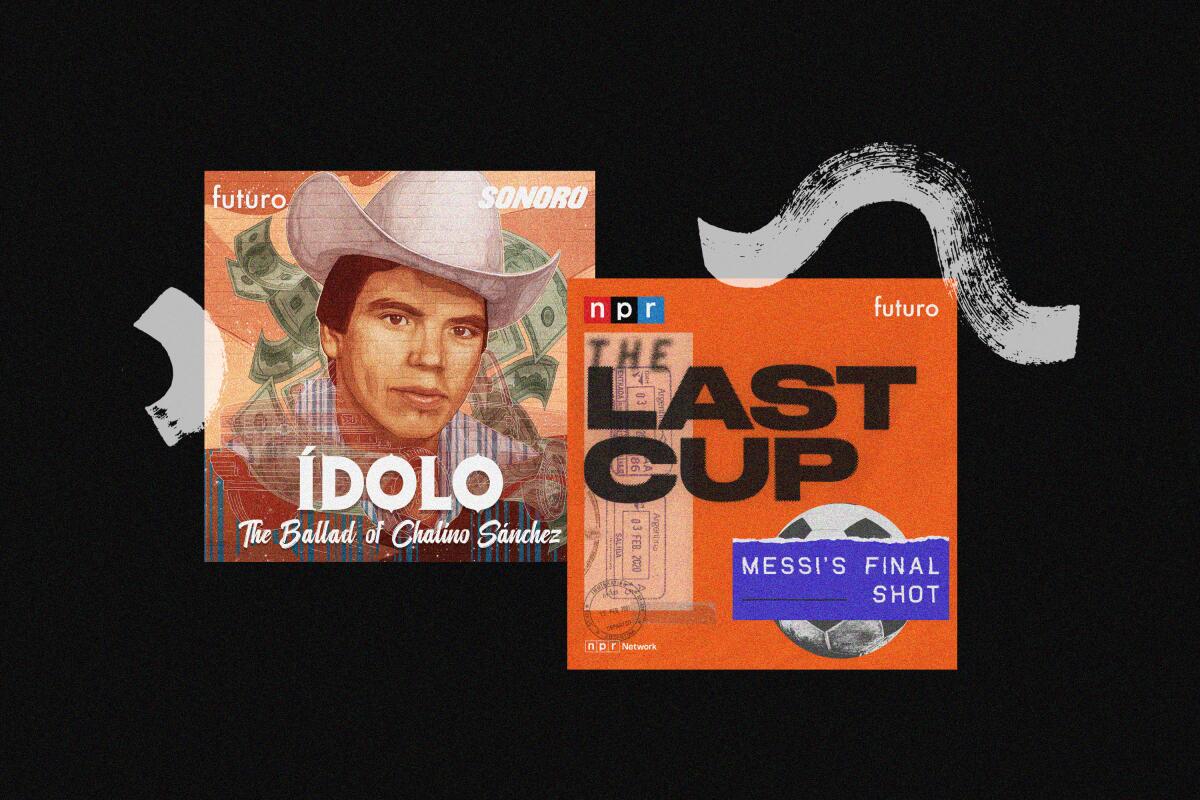 Cover art for "The Ballad of Chalino Sanchez," and "The Last Cup"