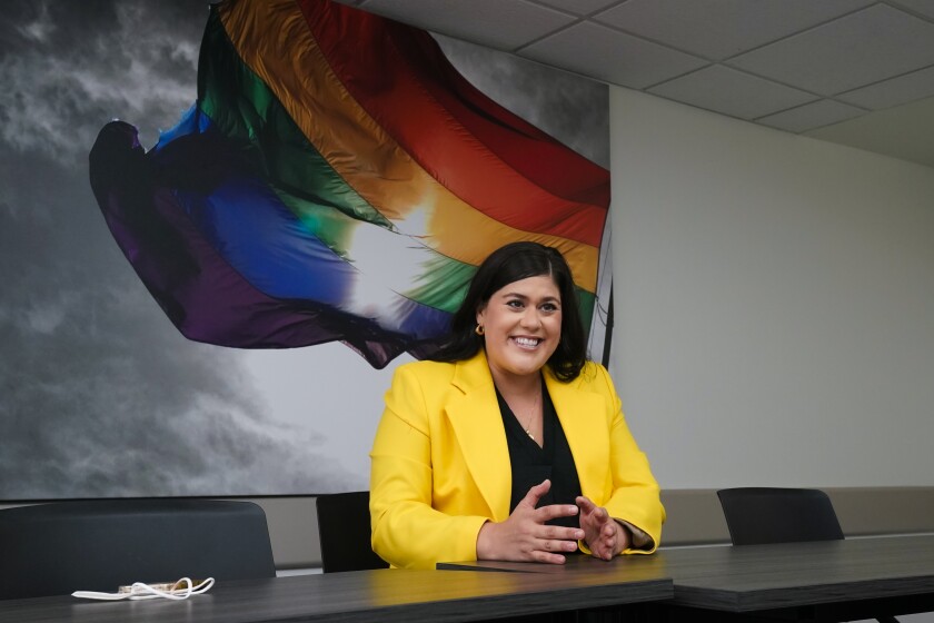 Cara Dessert , CEO of The San Diego LGBT Community Center 