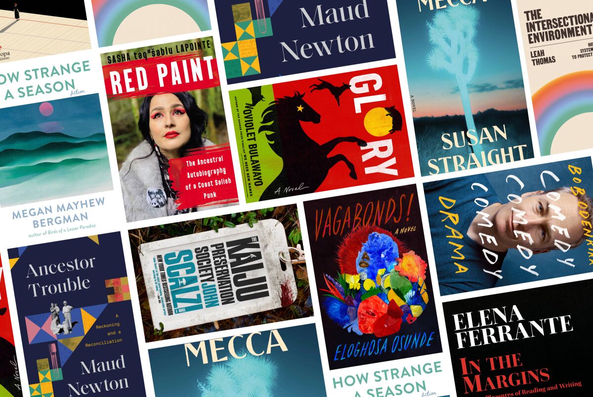 A collage of book jackets