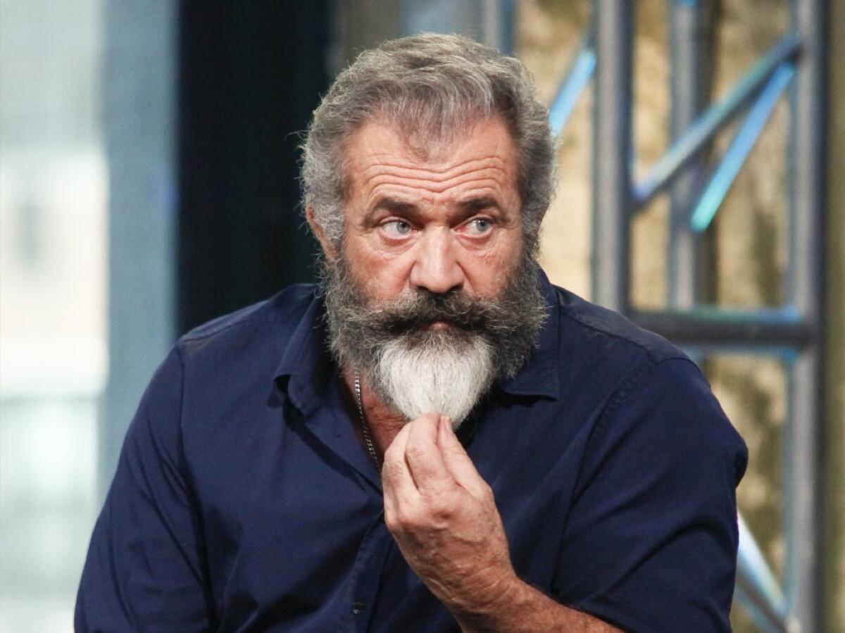 Mel Gibson, director of "Hacksaw Ridge"