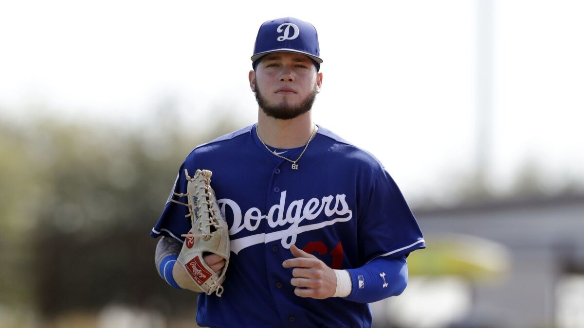 As a hitter, Alex Verdugo's control of the strike zone allowed him to post a .389 on-base percentage at the triple-A level.