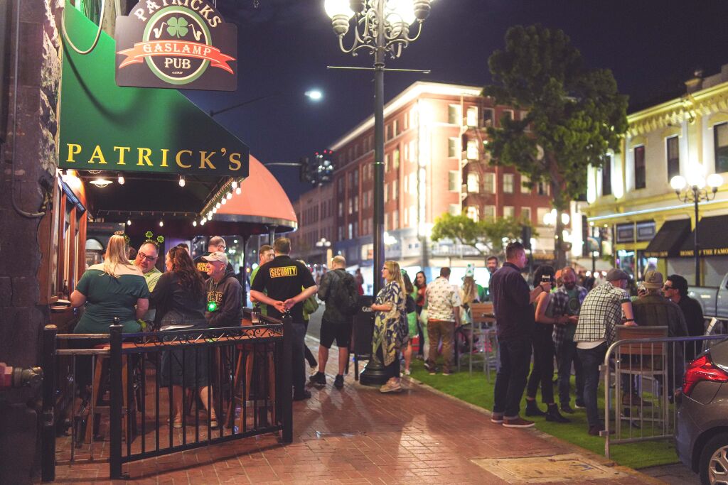 Patrick's Gaslamp Pub reopens under new ownership Pacific San Diego