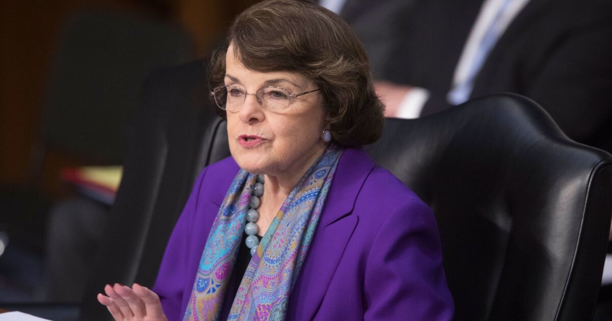 Ignore the critics. Sen. Dianne Feinstein is outperforming many half