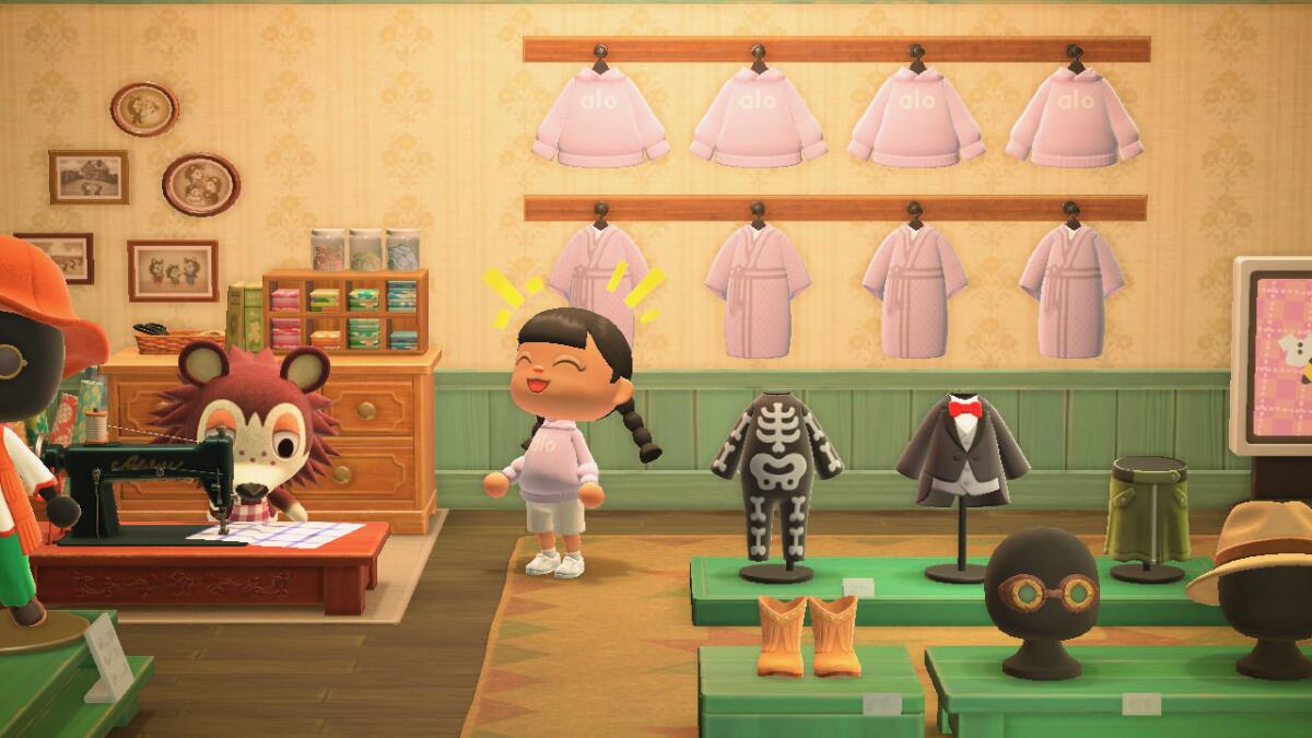 For "Animal Crossing: New Horizons," Tatcha has created an island called Tatchaland as well as an outfit with Alo Yoga.