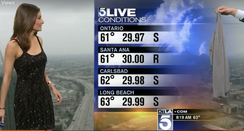 How A Ktla Weather Woman S Little Black Dress Took The Internet By