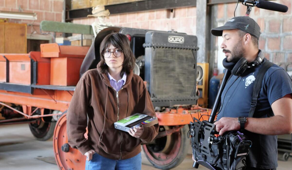 Point Loma resident Mary Grondona appears in the upcoming film "Slaughterhouse II: Death Metal."
