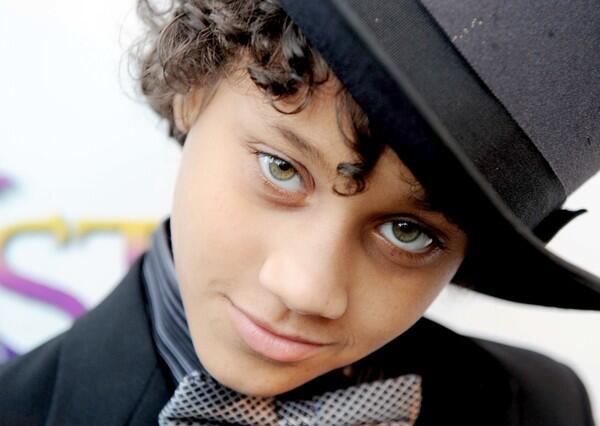 Actor Coco Monroe arrives at the Pasadena Playhouse's premiere of 'Twist -- An American Musical.' The young star plays a mulatto orphan in Depression-era New Orleans in the stage adaptation of Charles Dickens' "Oliver Twist."