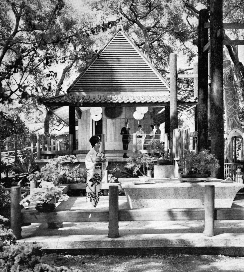 La Canada History Japanese Tea House Opens At Descanso Gardens