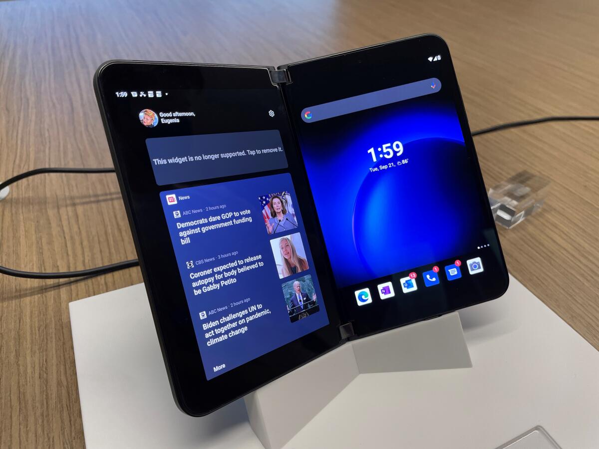 Microsoft actualiza Surface con nuevo portátil, tabletas y un móvil plegable