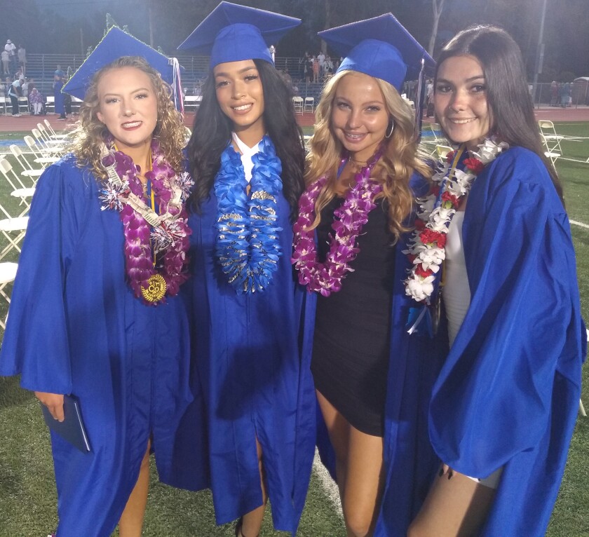 Ramona High School S Class Of 2021 Celebrates Past And Future At Graduation Ceremony Ramona Sentinel Ramona High School Graduation 2022