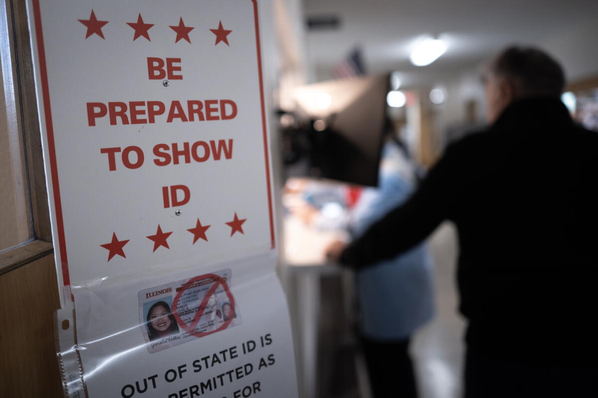 Id'd Rights Letters to the Editor: If voter ID laws are implemented nationwide, we ...