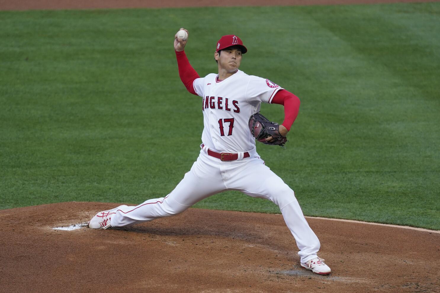 Angels' two-way All-Star Shohei Ohtani on the mound Tuesday