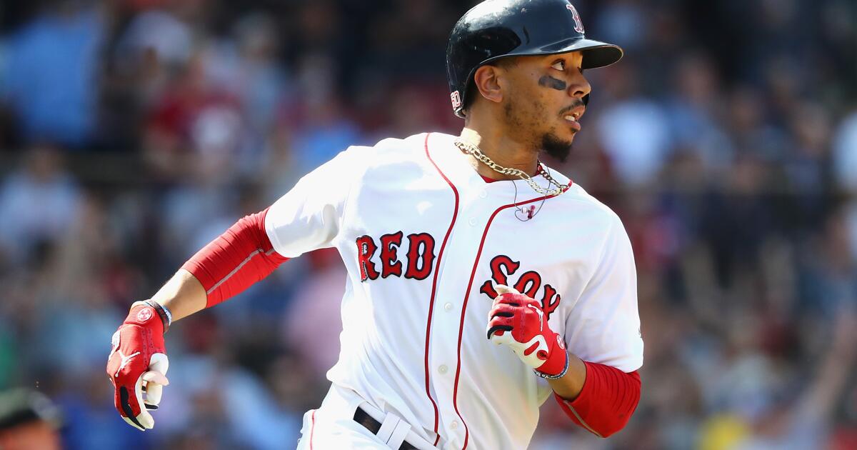Mookie Betts Hits a Home Run After Fan Bets His Baby's Middle Name on It