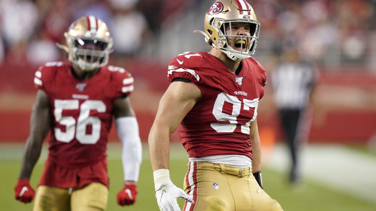 49ers have high expectations for a fully recovered Nick Bosa